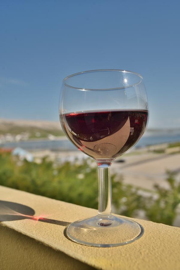 Apartments Galeb Pag - Beach Pag Town Buitenkant foto